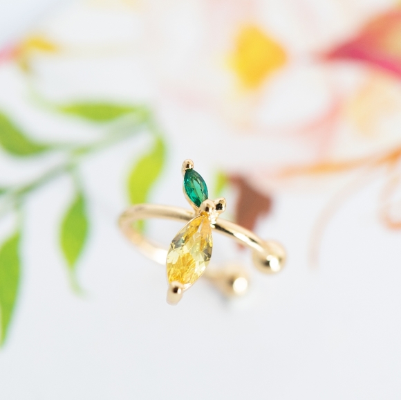 Lemon Drop Ear Cuff - Only 3 left! - Picture 5 of 9